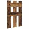 vidaXL Wall-Mounted Coat Rack Old Wood 65 x 3 x 100 cm Engineered wood