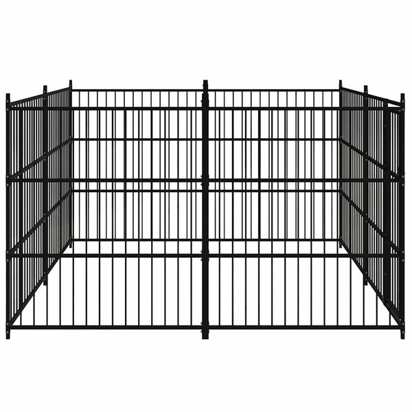 vidaXL Outdoor Dog Kennel 300x300x185 cm