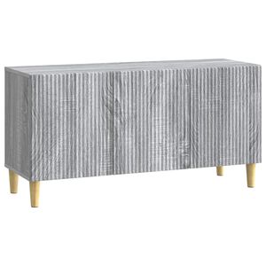 vidaXL TV Cabinet Grey Sonoma 99 x 34.5 x 50 cm Engineered Wood