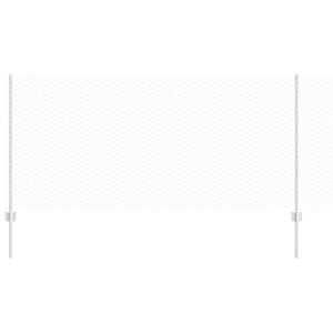 vidaXL Welded Wire Fence 10 x 1 m (W x H) Hot-Dip Galvanised Steel