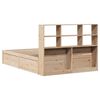 vidaXL Bed Frame without Mattress 140x200 cm Solid Wood Pine