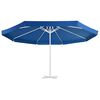 vidaXL Replacement Fabric for Outdoor Parasol Azure Blue 515 cm