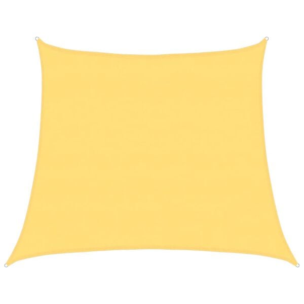 vidaXL Sunshade Sail 160 g/m&sup2; Beige 4/5x4 m HDPE