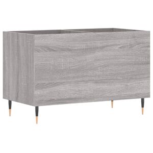 vidaXL Record Cabinet Grey Sonoma 74,5x38x48 cm Engineered Wood