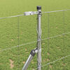 vidaXL Field Fence Silver 25 x 1.2 m Galvanised steel