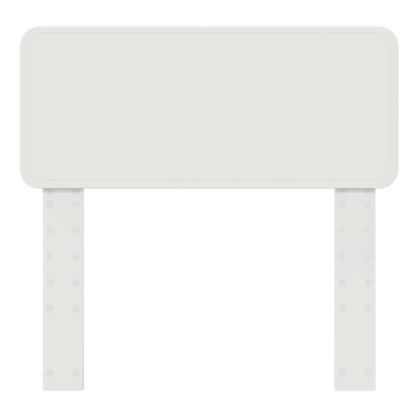 vidaXL Headboard with Headboard White 90 cm Engineered wood