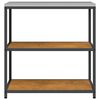 vidaXL Kitchen Storage with Shelf Rusty 90 x 50 x 92 cm Steel