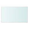 vidaXL Shelf Panel Glass Clear 50x30 cm