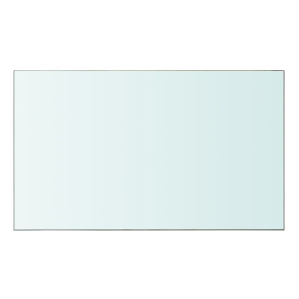 vidaXL Shelf Panel Glass Clear 50x30 cm