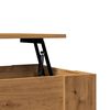 vidaXL Coffee Table Artisan Oak 101x49x52 cm Engineered Wood