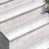 vidaXL Stair Tread Rectangular 2 pcs Silver 100 x 25 cm Aluminium