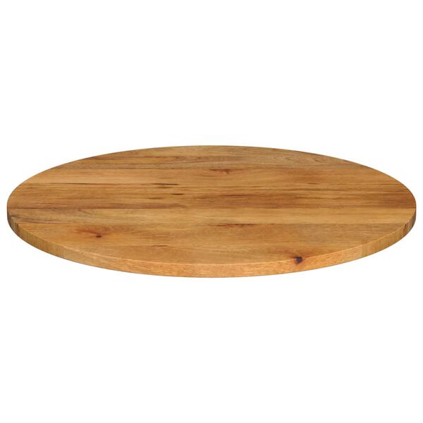 vidaXL Table Top &Oslash; 80x2.5 cm Round Solid Wood Mango