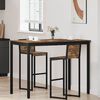 vidaXL Standing Bar Table Engineered Wood