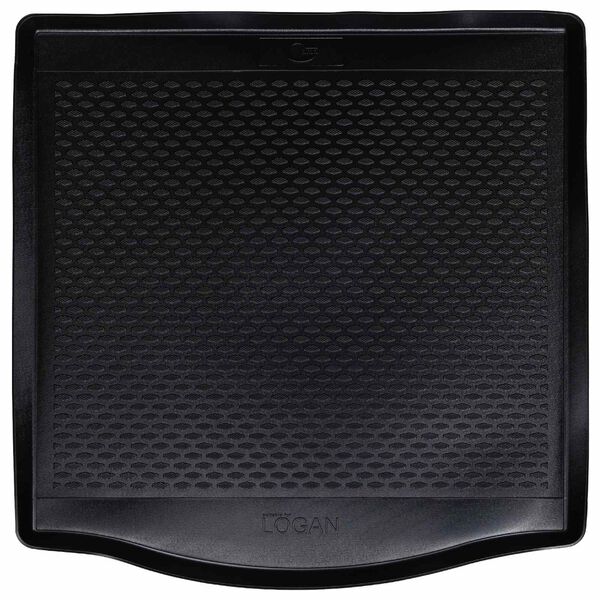 vidaXL Trunk Mat Black suitable for DACIA LOGAN 12- Rubber