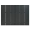 vidaXL 6-Panel Room Divider Anthracite 240x180 cm Steel