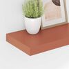 vidaXL Wall Shelf Wall-mounted Red 40 x 23.5 x 4 cm Engineered Wood