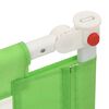 vidaXL Toddler Safety Bed Rail Green 140x25 cm Fabric