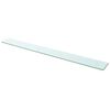 vidaXL Shelf Panel Glass Clear 110x12 cm