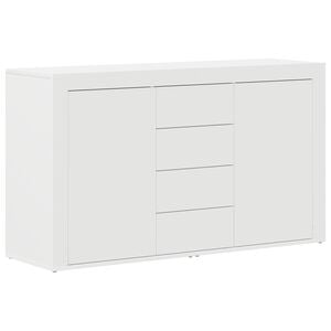 vidaXL Sideboard with Drawer White 120 x 36 x 69 cm Engineered Wood