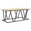 vidaXL Coffee Table Sonoma Oak 100 x 50 x 40 cm