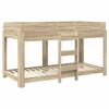 vidaXL Bunk Bed for Kids Sonoma Oak 100 x 200 cm Engineered Wood