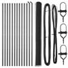 vidaXL Ground Fix Welded Wire Fence 25 x 1.5 m (W x H)