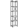vidaXL Bookshelf Grey sonoma 40 x 30 x 189.5 cm Engineered Wood