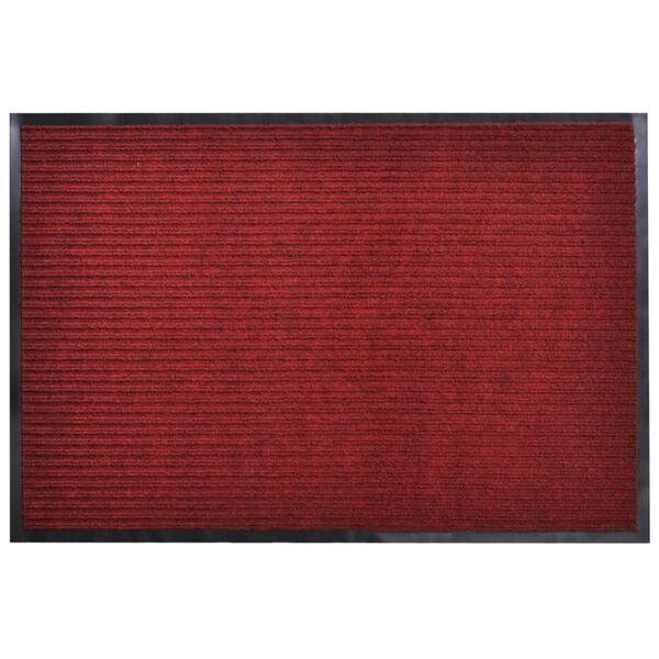 Red PVC Door Mat 120 x 180 cm