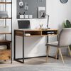 vidaXL Desk with Storage Old Wood 100 x 50 x 75 cm Engineered Wood