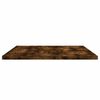 vidaXL Wall Shelves 4 pcs Smoked Oak 80x40x1.5 cm Engineered Wood