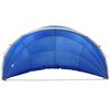 vidaXL Pool Dome Folding Manual Green 430 x 430 x 210 cm