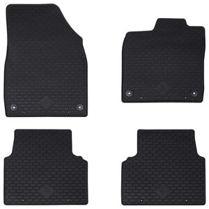vidaXL Car Mat 4 pcs Black suitable for VW ID.3 2019- Rubber