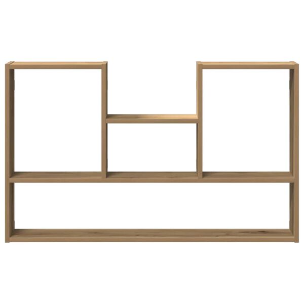 vidaXL Wall Shelf Artisian Oak 99x15x60 cm Engineered Wood