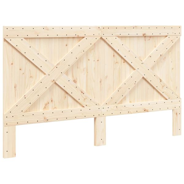 vidaXL Headboard 180x104 cm Solid Wood Pine