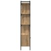 vidaXL Bookcase Artisan Oak 44.5 x 30 x 154.5 cm Engineered Wood