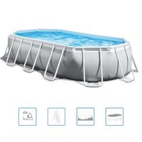 Intex Prism Frame Swimming Pool Set Oval 503x274x122 cm 26796GN