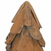 vidaXL Christmas Tree with Stand Brown 60 cm Solid teak wood