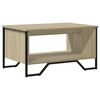 vidaXL Coffee Table Sonoma Oak 75x51x40 cm Engineered Wood