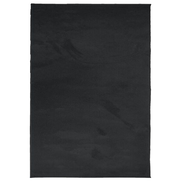 vidaXL Rug OVIEDO Short Pile Black 200x280 cm