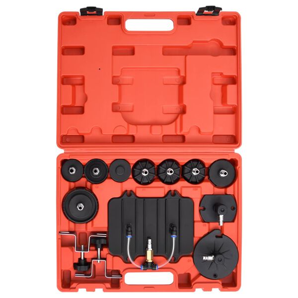 vidaXL 13 Piece Universal Pneumatic Pressure Brake Bleeder Tool Kit
