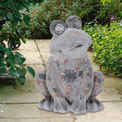 ProGarden Frog with Solar Light Decoration MGO