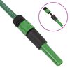 vidaXL Garden Hose with Fitting Set Green 0.5" 20 m PVC