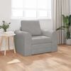 vidaXL Folding Sofa Bed Light Grey 98 x 71 x 83 cm Velvet