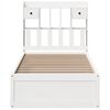 vidaXL Bed Frame without Mattress White 90x200 cm Solid Wood Pine