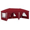 vidaXL Pop-up Party Tent 575 x 288 x 245 cm Burgundy