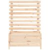 vidaXL Garden Planter with Rack 79x39.5x114 cm Solid Wood Pine