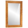 vidaXL Bathroom Mirror 50x70x2,5 cm Solid Wood Acacia and Glass