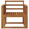 vidaXL Outdoor Sofa Solid Acacia Wood Natural