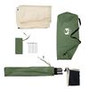 vidaXL Camping Windbreak Green 340x130 cm Waterproof