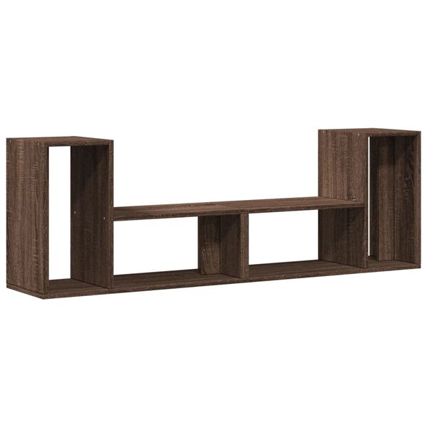 vidaXL TV Cabinets 2 pcs Brown Oak 75x30x50 cm Engineered Wood